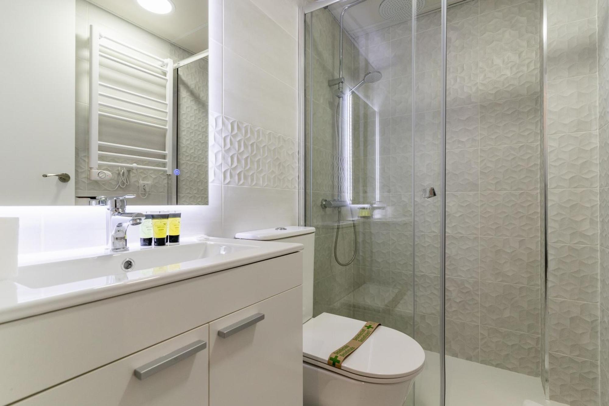 Modern Studio-1Bathroom-Chueca Madrid Kültér fotó